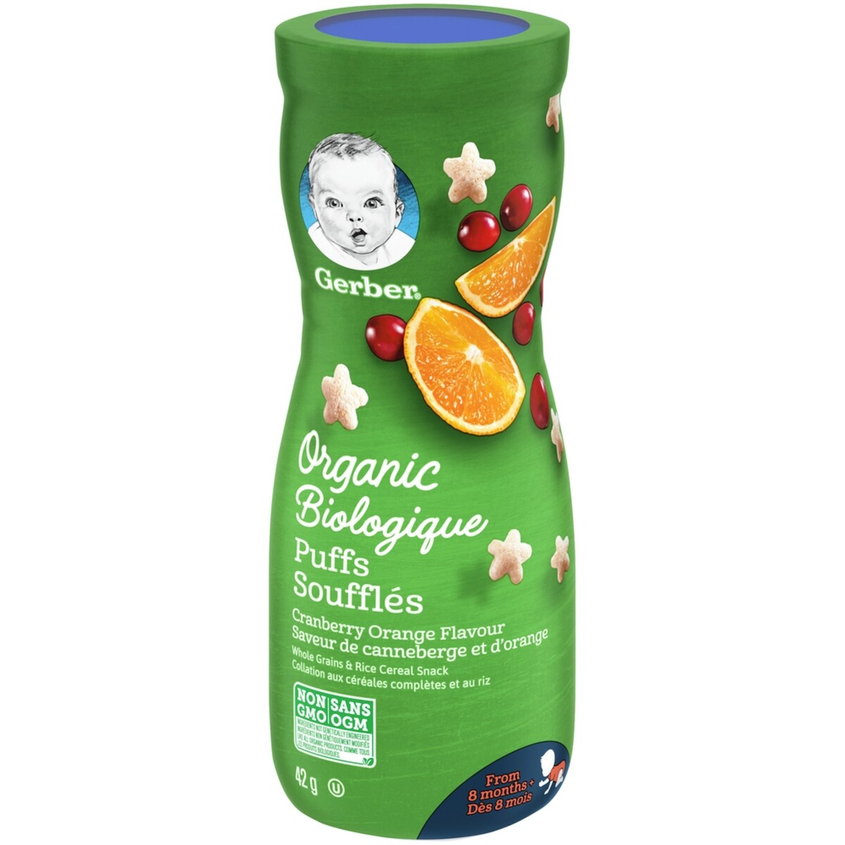 Coll. Pour B�B�S Souffl�S Biologique Canneberge Orange