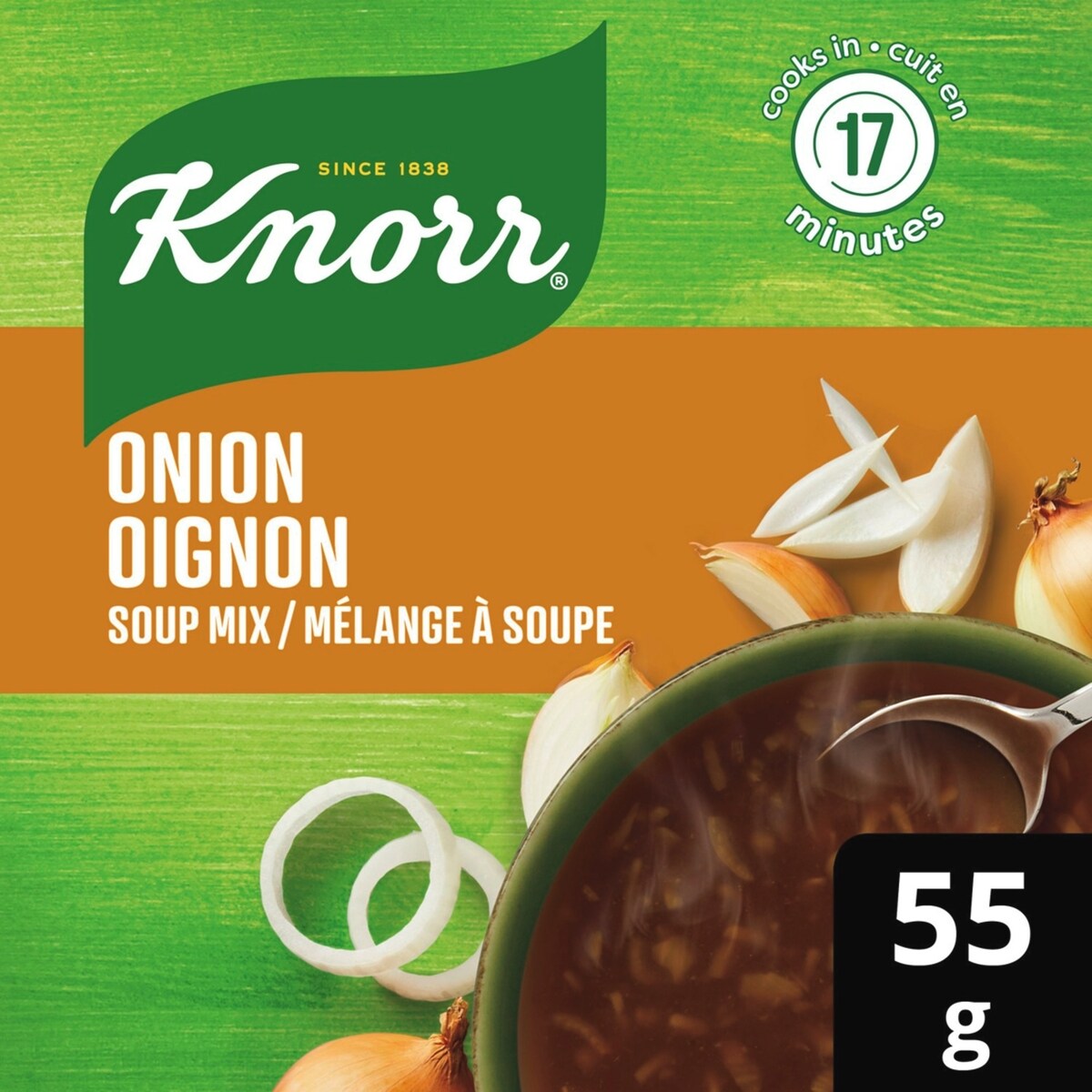 Mélange à Soupe Oignon Sans Arômes Ni Colorants Artificiels