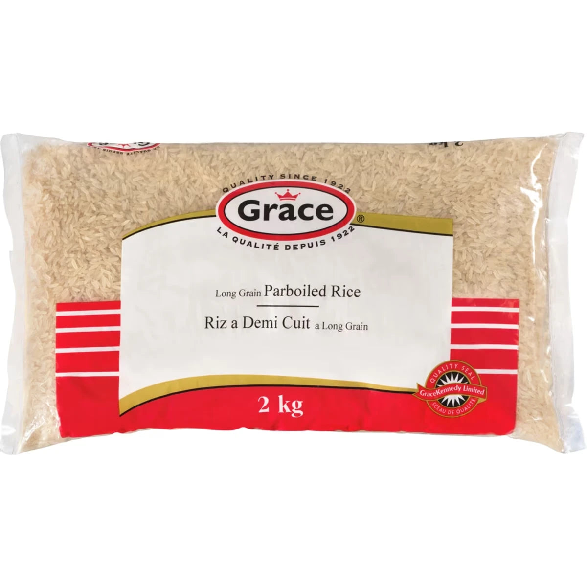 Riz a demi cuit a long grain