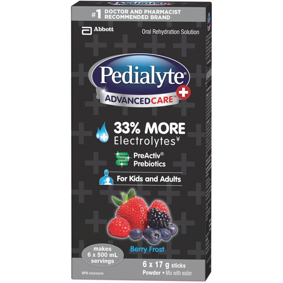 ADVANCED CARE PLUS POUDRE Baies Givrées 6X17G