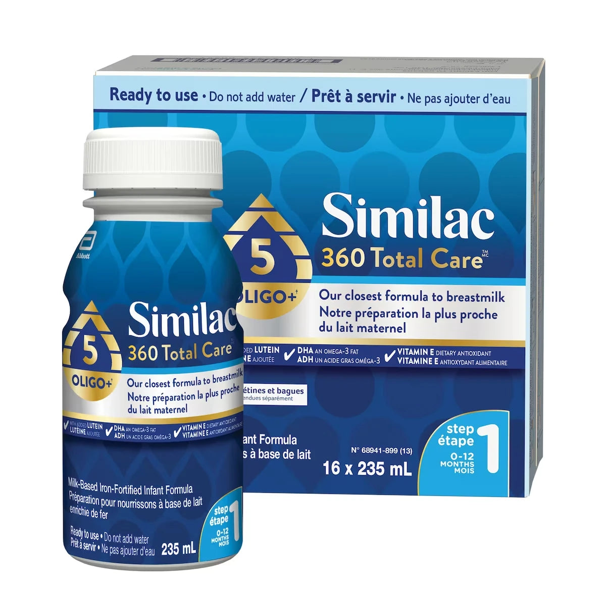360 Total Care Étape 1 Pret-à-servir 16x235 mL