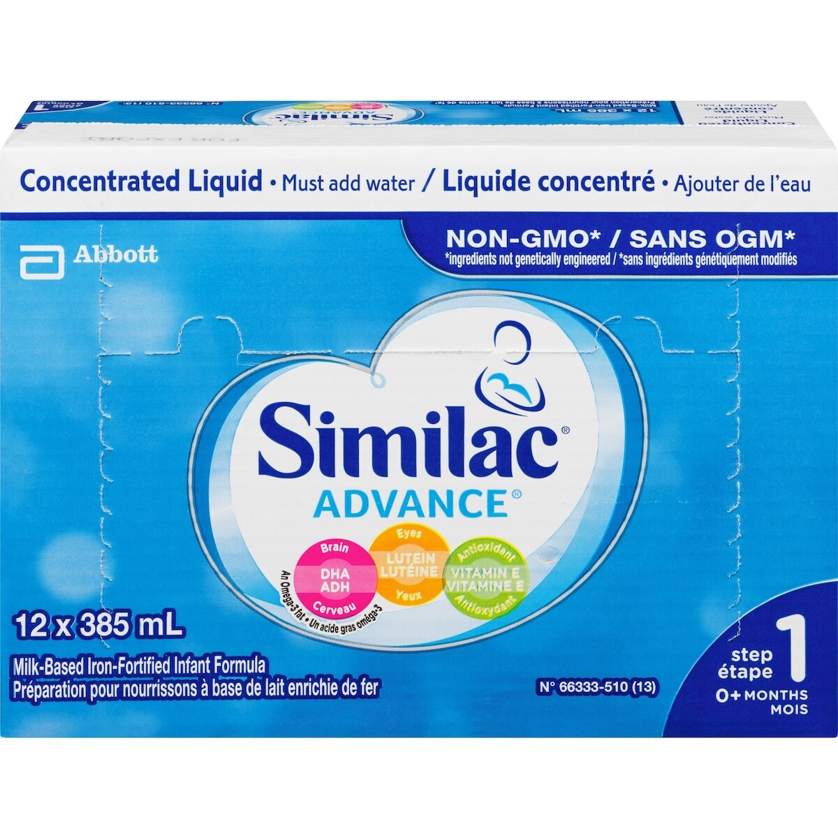 Advance Étape 1 Préparation En Liquide Concentré, 12 X 385 Ml