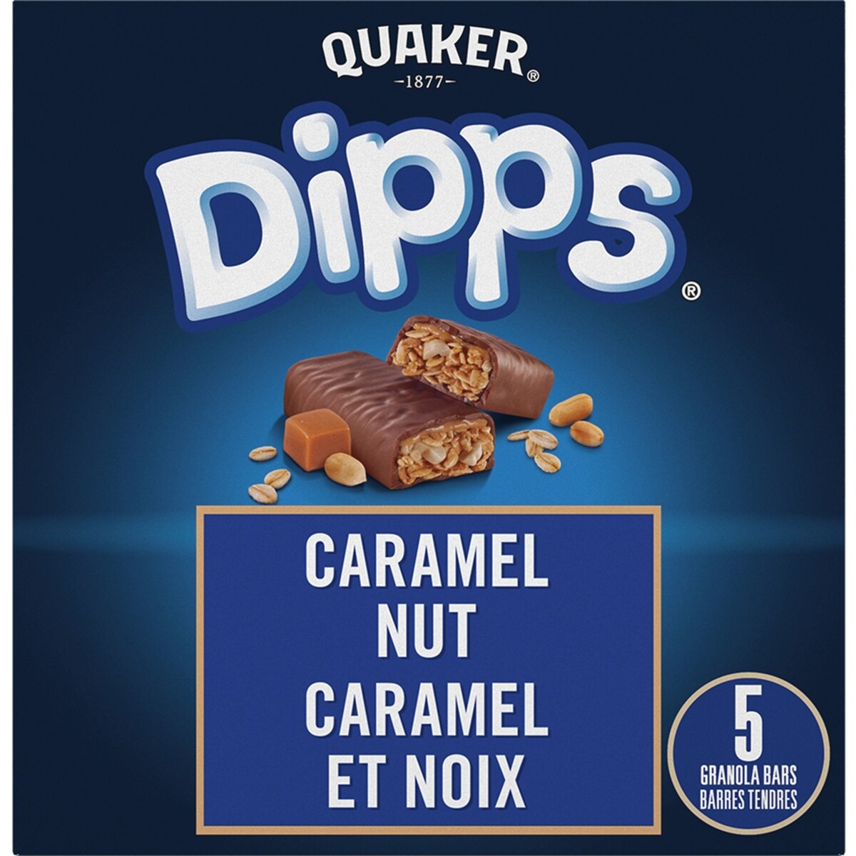 Barres tendres caramel et noix