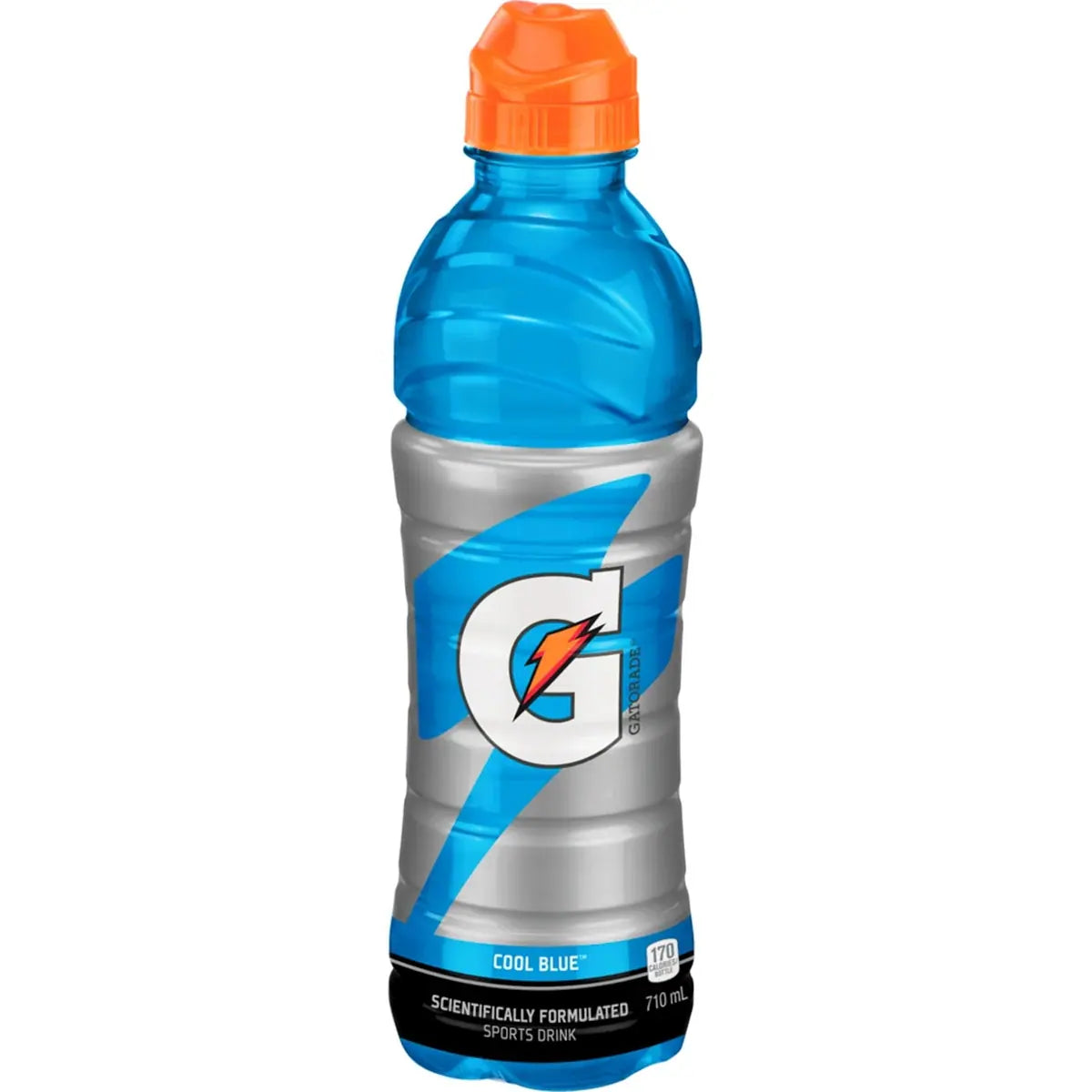 Boisson pour sportifs bleu cool
