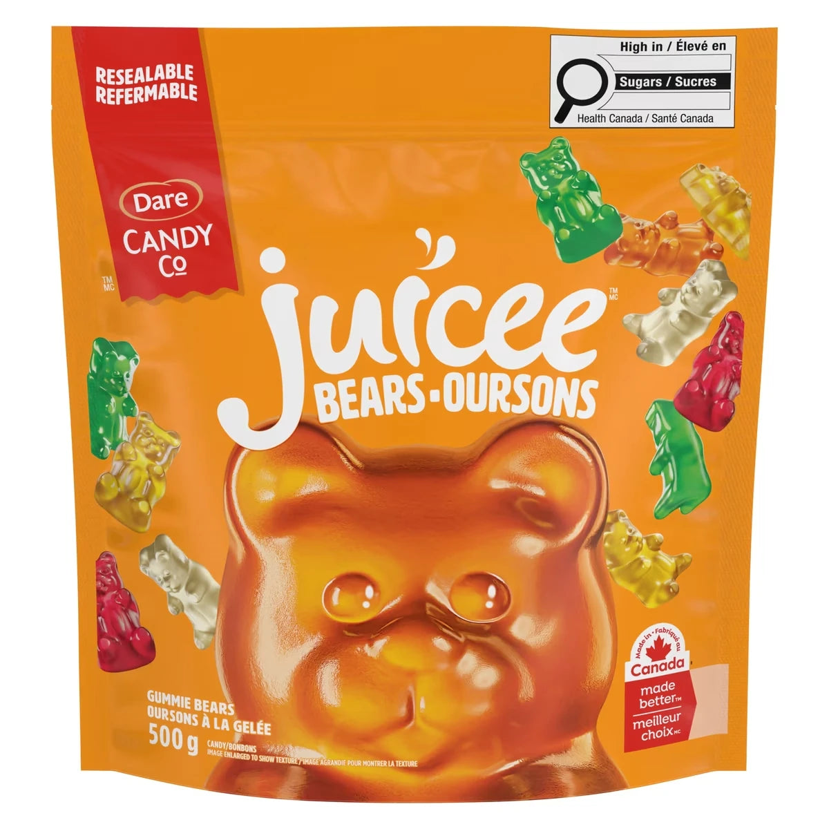 Bonbons oursons à la gelée