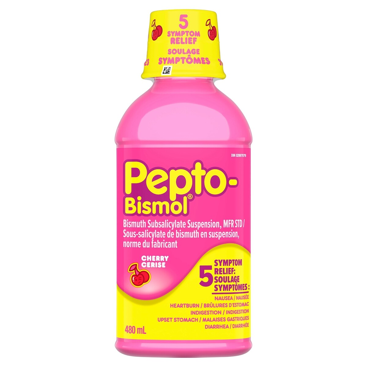 Liquide  saveur de cerise, 480 mL
