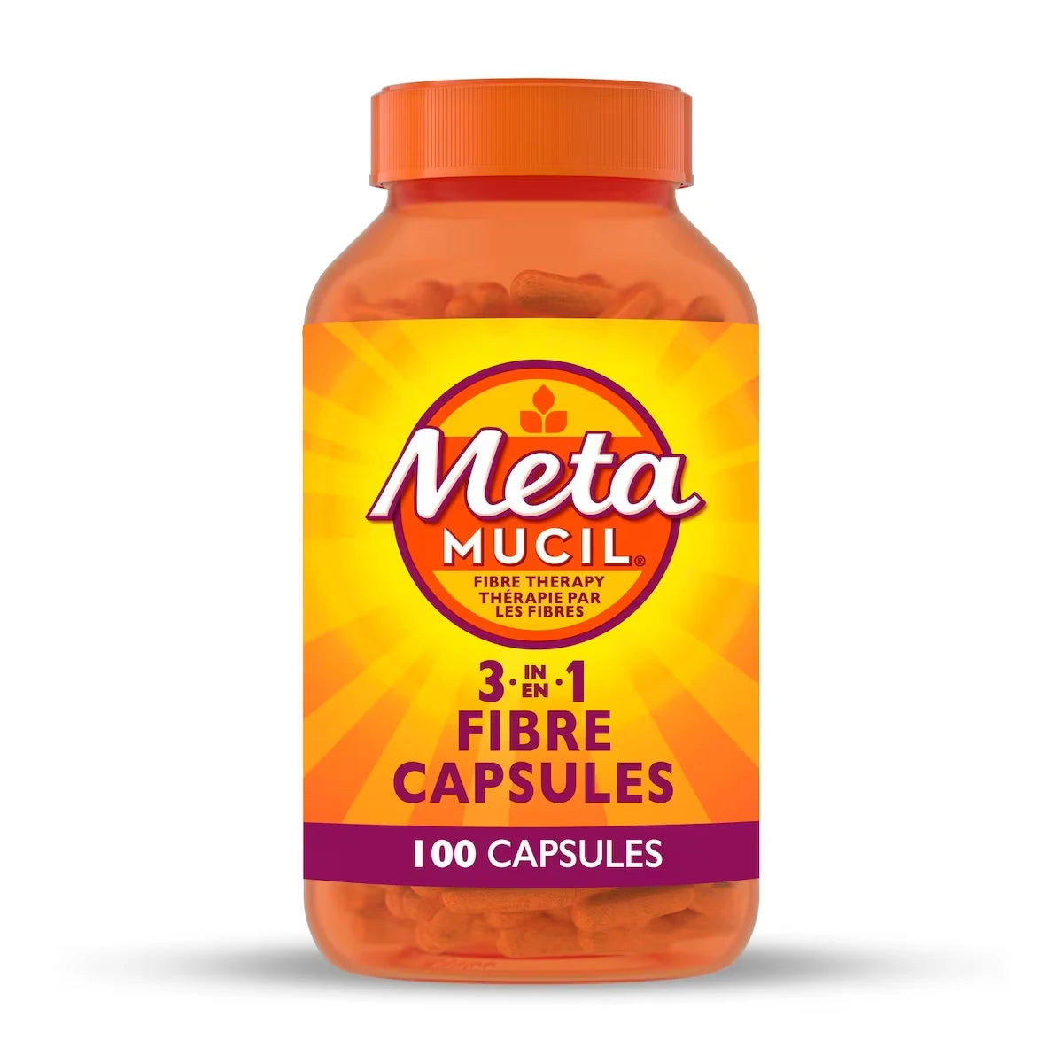 Fibres MultiSanté 3 en 1! Supplément de fibres en capsules, 100 unités