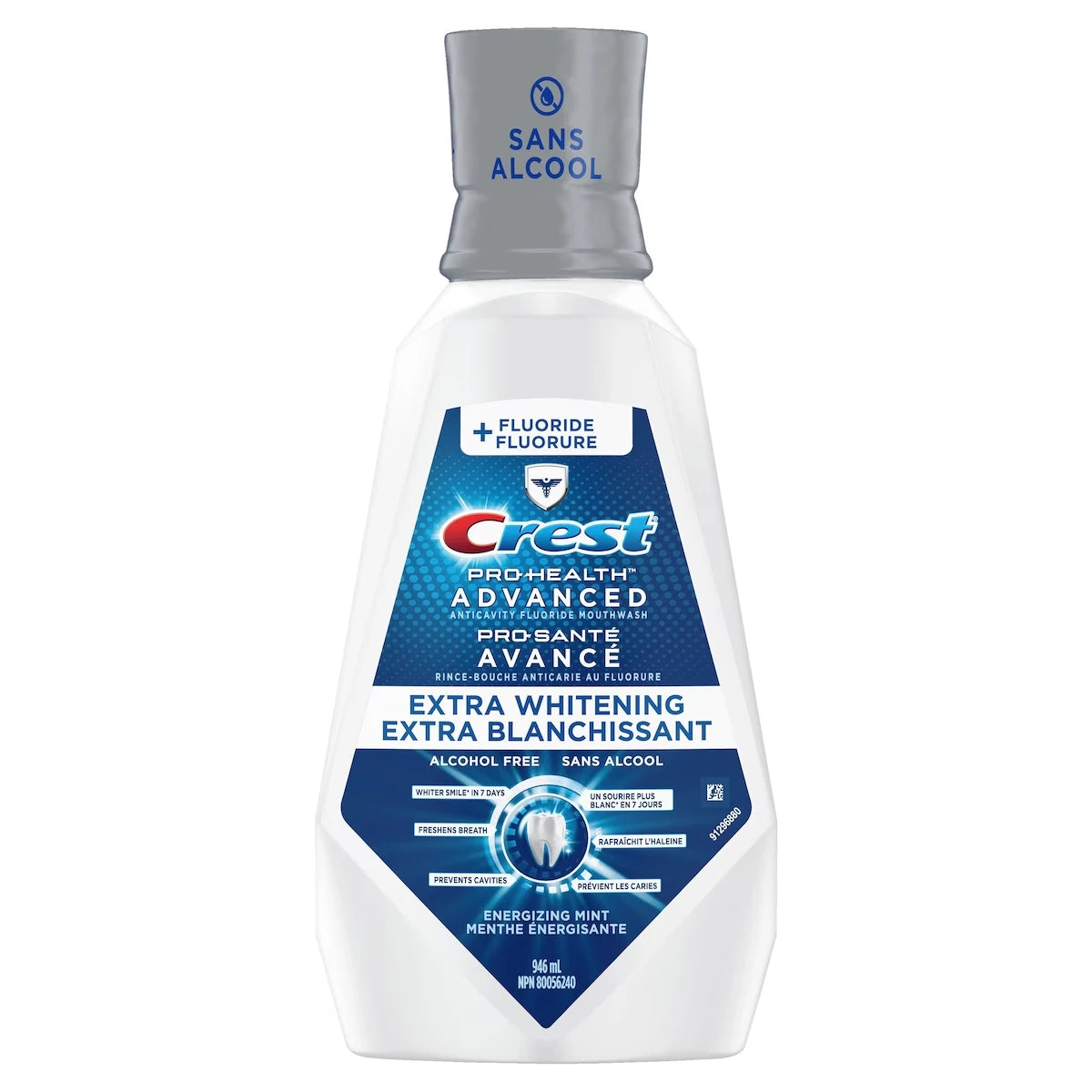 Rince-bouche Pro-Santé Avancé avec agent extra blanchissant, 946 mL