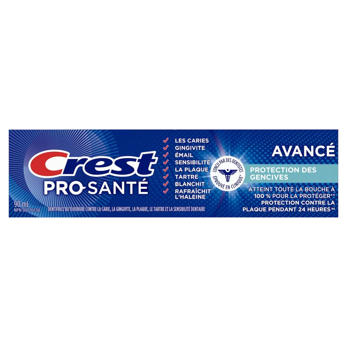 Dentifrice Pro-Santé Avancé Protection des gencives, 90 mL