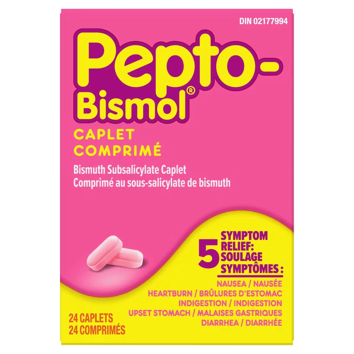 Comprimé soulage : nausée/brûlures d’estomac/indigestion/malaises gastriques/diarrhée 24u