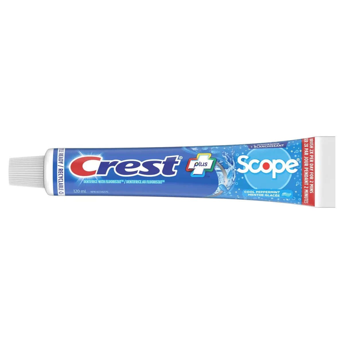 Dentifrice Complete Blanchissant avec Scope, Menthe glacée, 120 mL