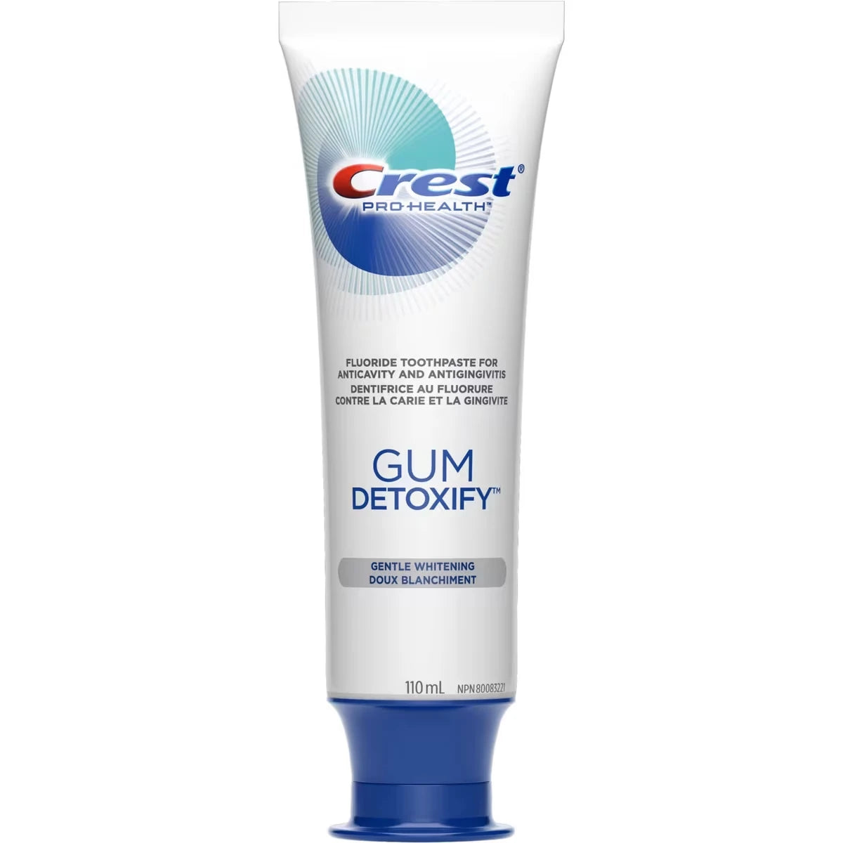 Dentifrice Gum Detoxify Doux blanchiment, 110 mL