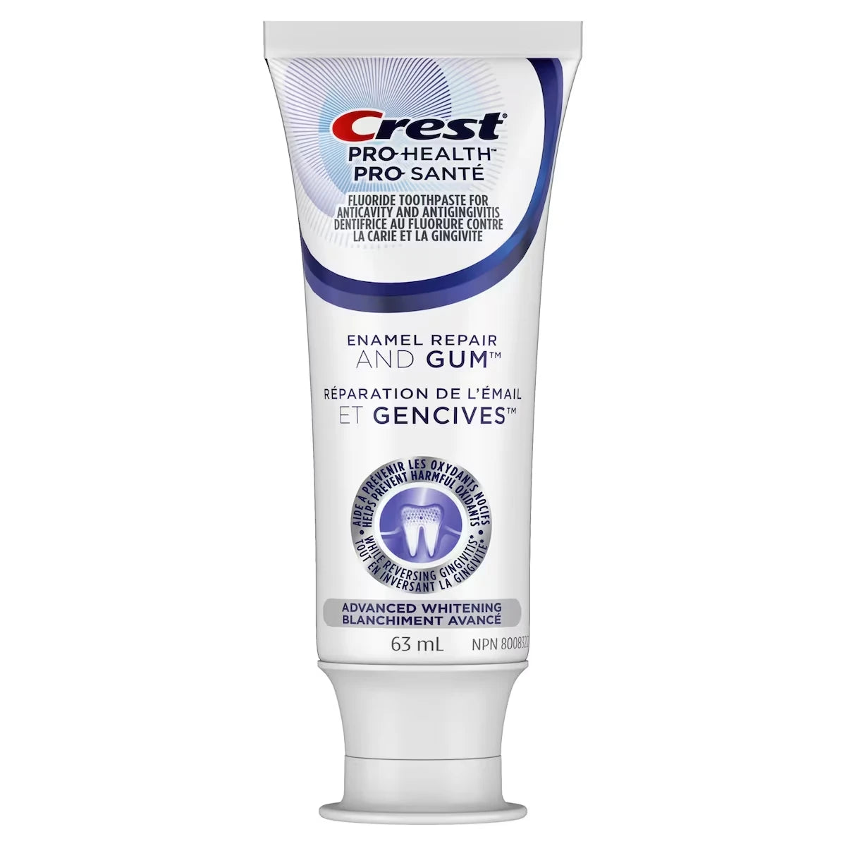 Dentifrice Gum & Enamel Repair Blanchiment avancé