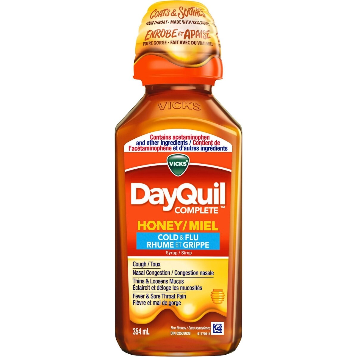 DayQuil Complete Miel