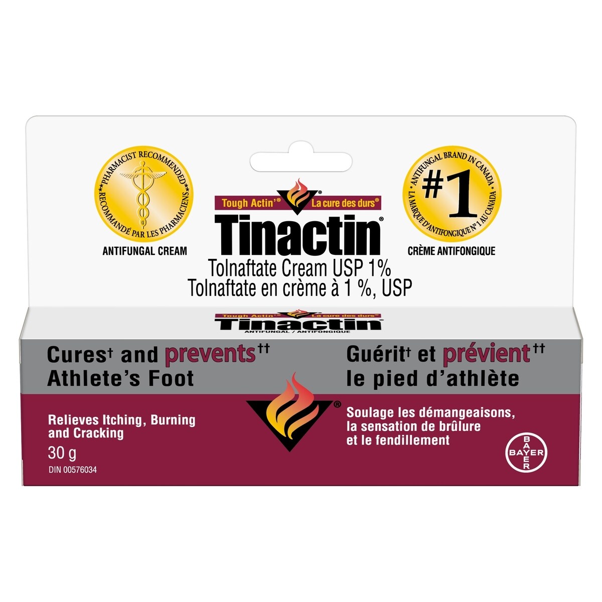 Crème, traitement antifongique, 30 g