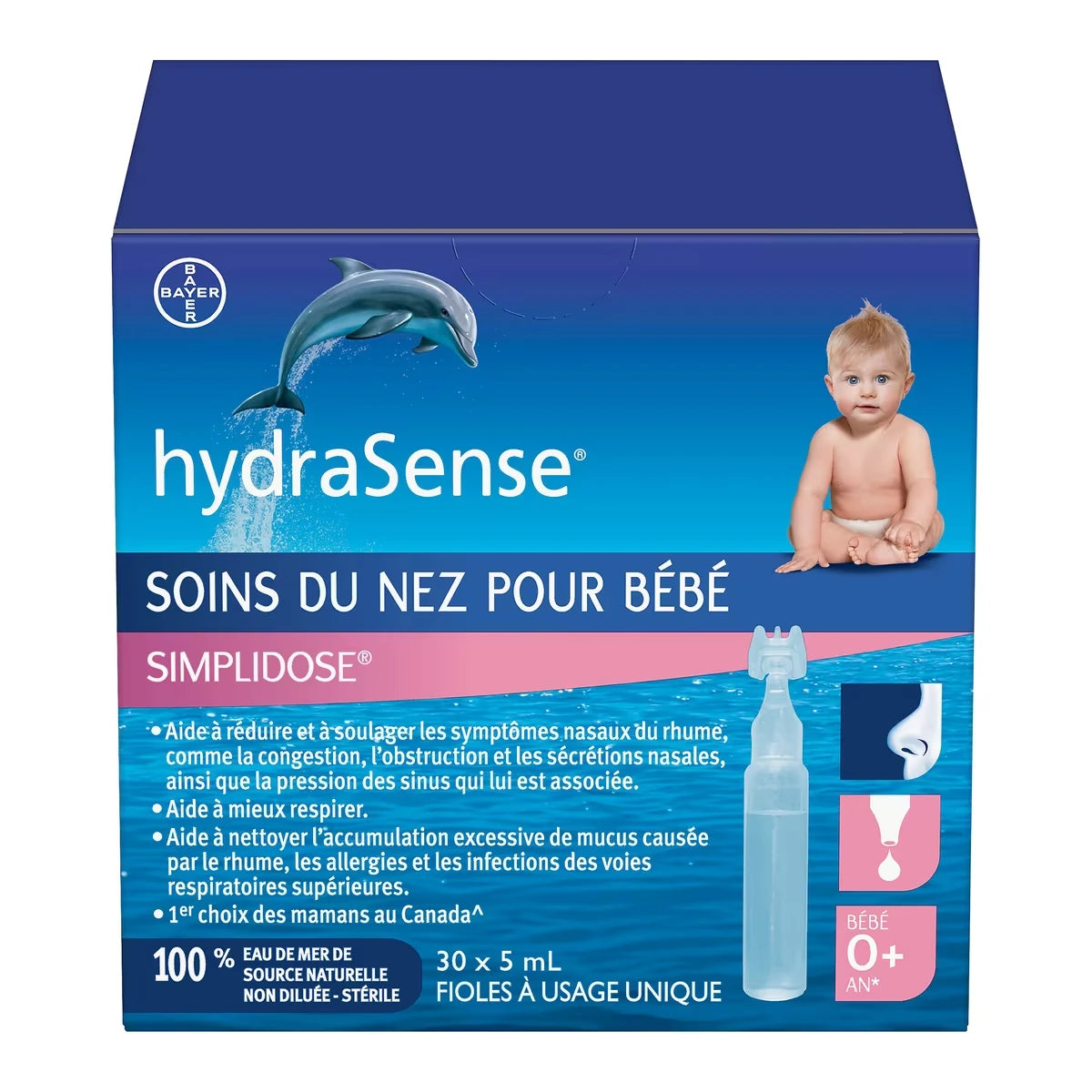 Fioles à Dose Unique Simplidose Pour B�B�S, Soins Du Nez Pour B�B�, 30 Fioles
