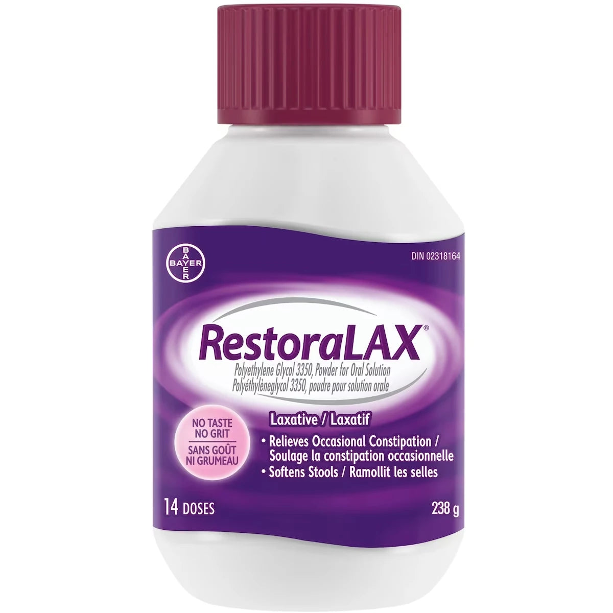 Poudre Laxative , Soulagement Efficace, Sans Go�T Ni Grumeau, Pas De Ballonnement, Pas De Flatulences, Pas De Crampes, 14 Doses, 238 Grammes