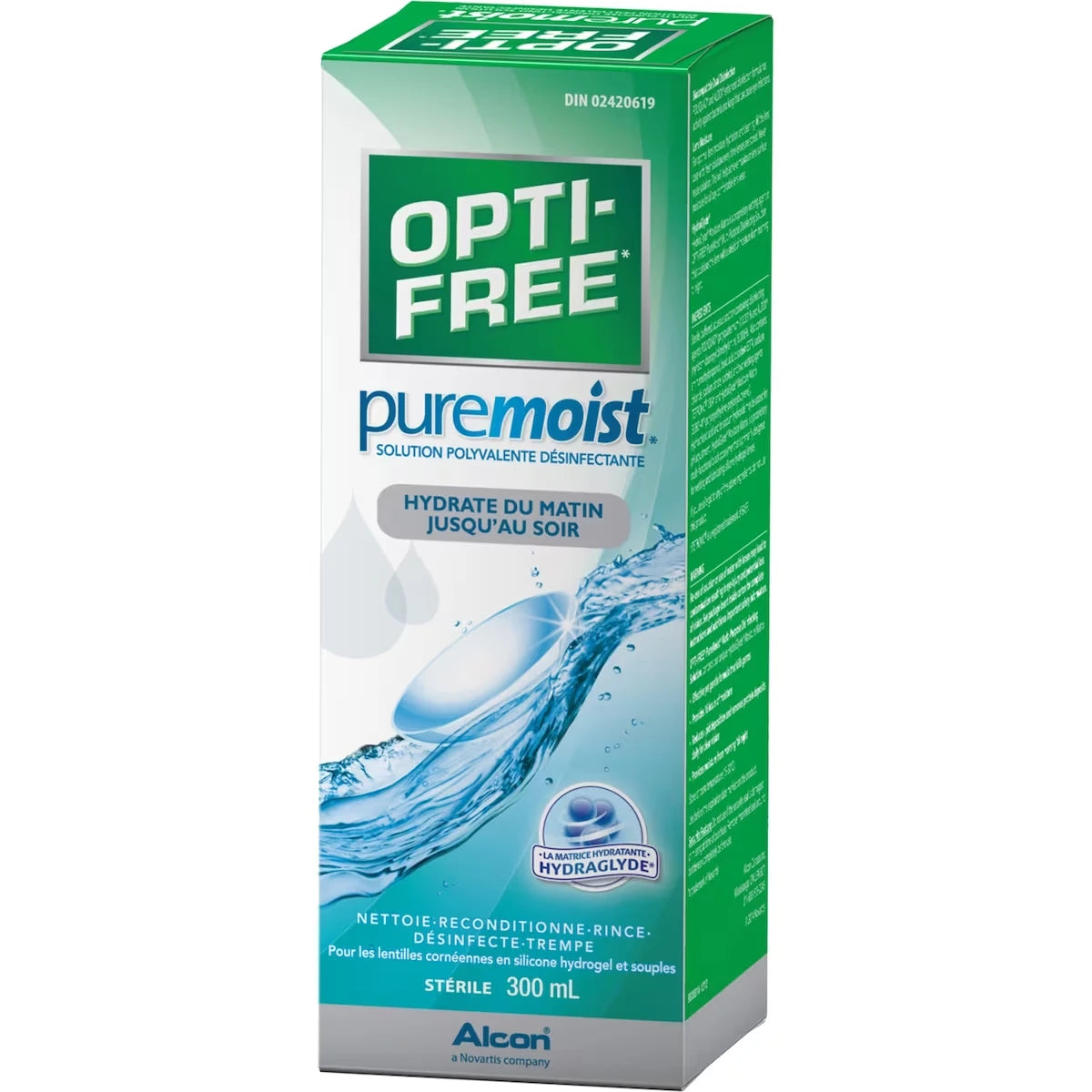 PureMoist® Solution polyvalente pour lentilles cornéennes