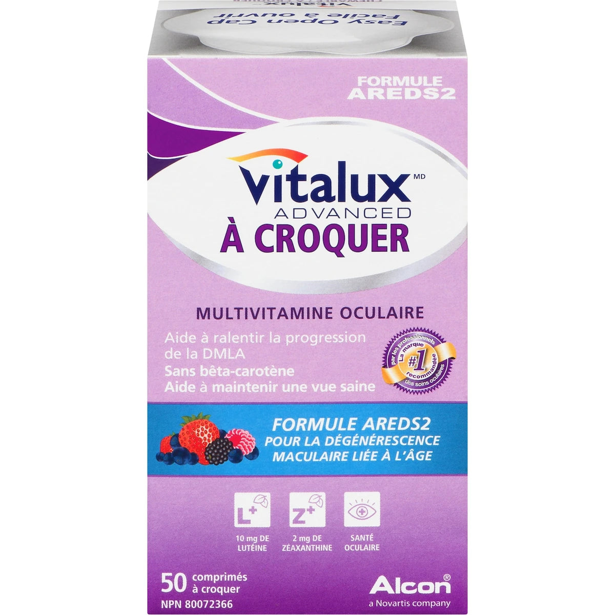 Advanced A Croquer Vitamines et multiminéraux pour les yeux