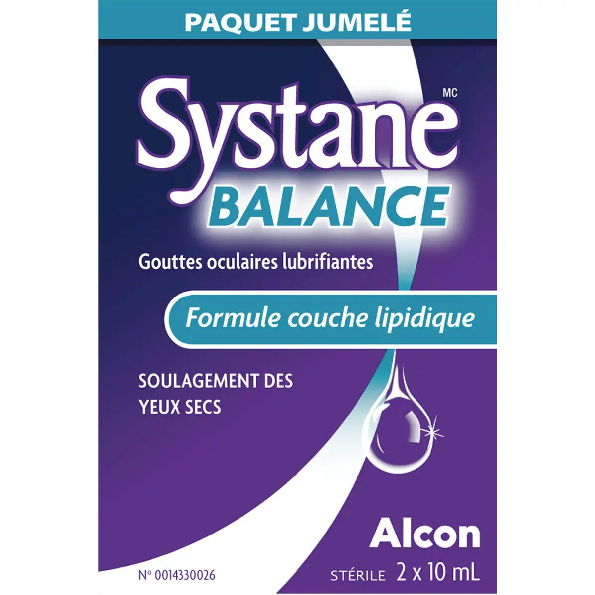 Balance Gouttes oculaires lubrifiantes Paquet Jumelé