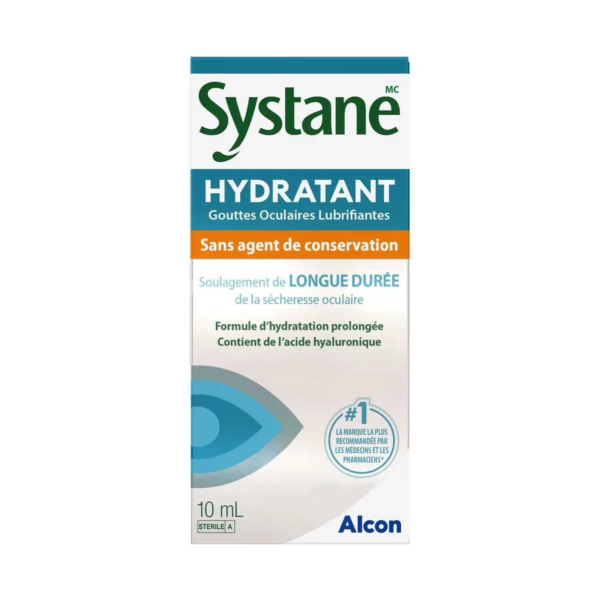 Gouttes oculaires lubrifiantes SystaneMD HYDRATANT sans agent de conservation