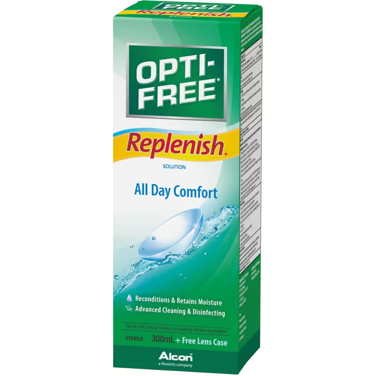 RepleniSH® Solution polyvalente pour lentilles cornéennes
