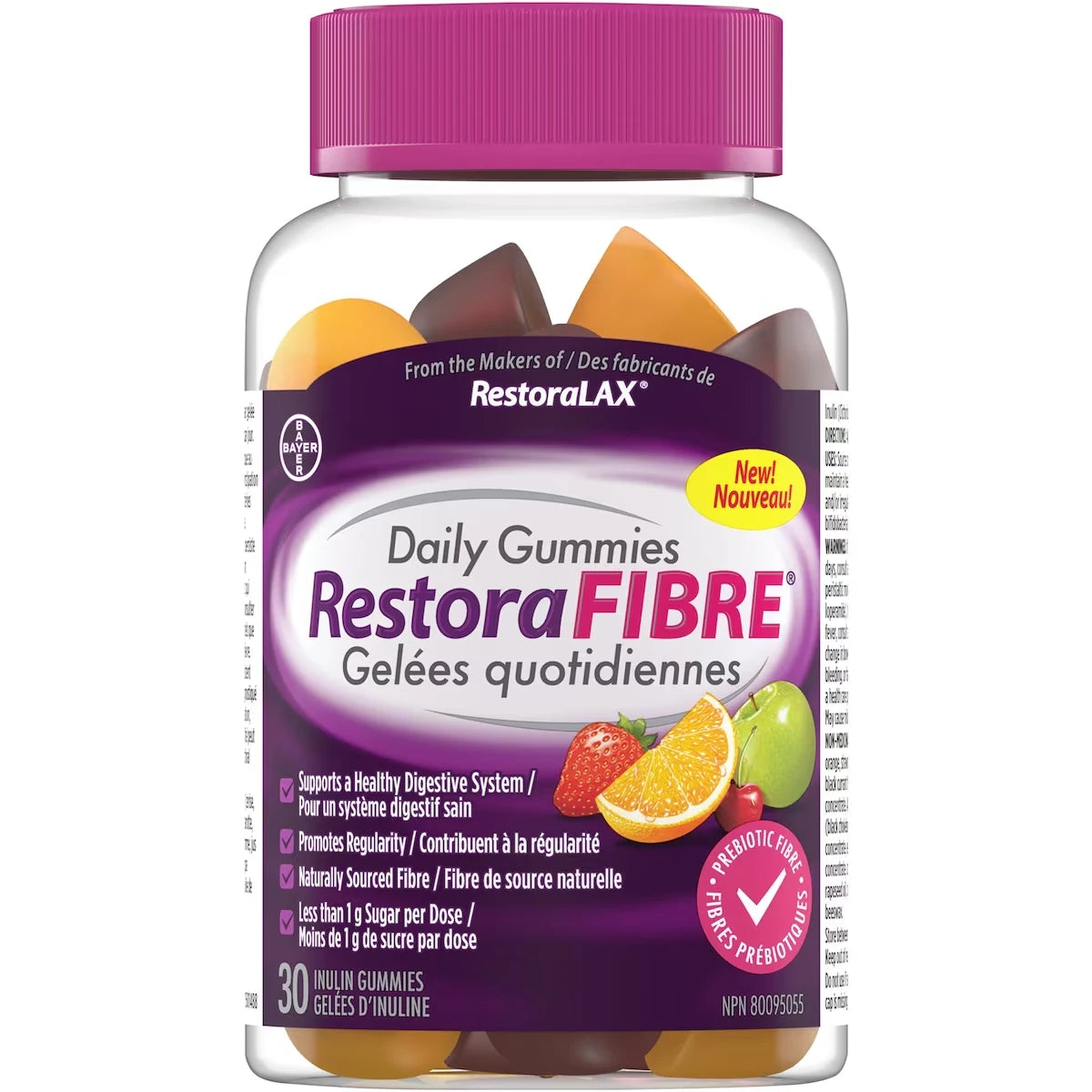 RestoraFibre Gelees quotidiennes 30