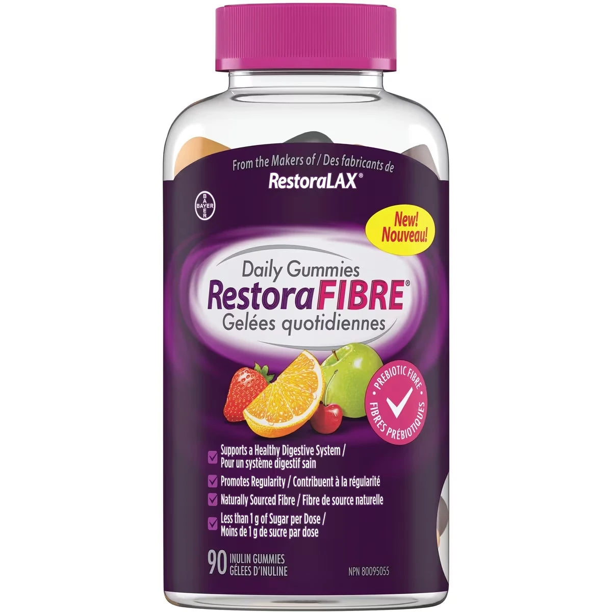 RestoraFibre Gelees quotidiennes 90