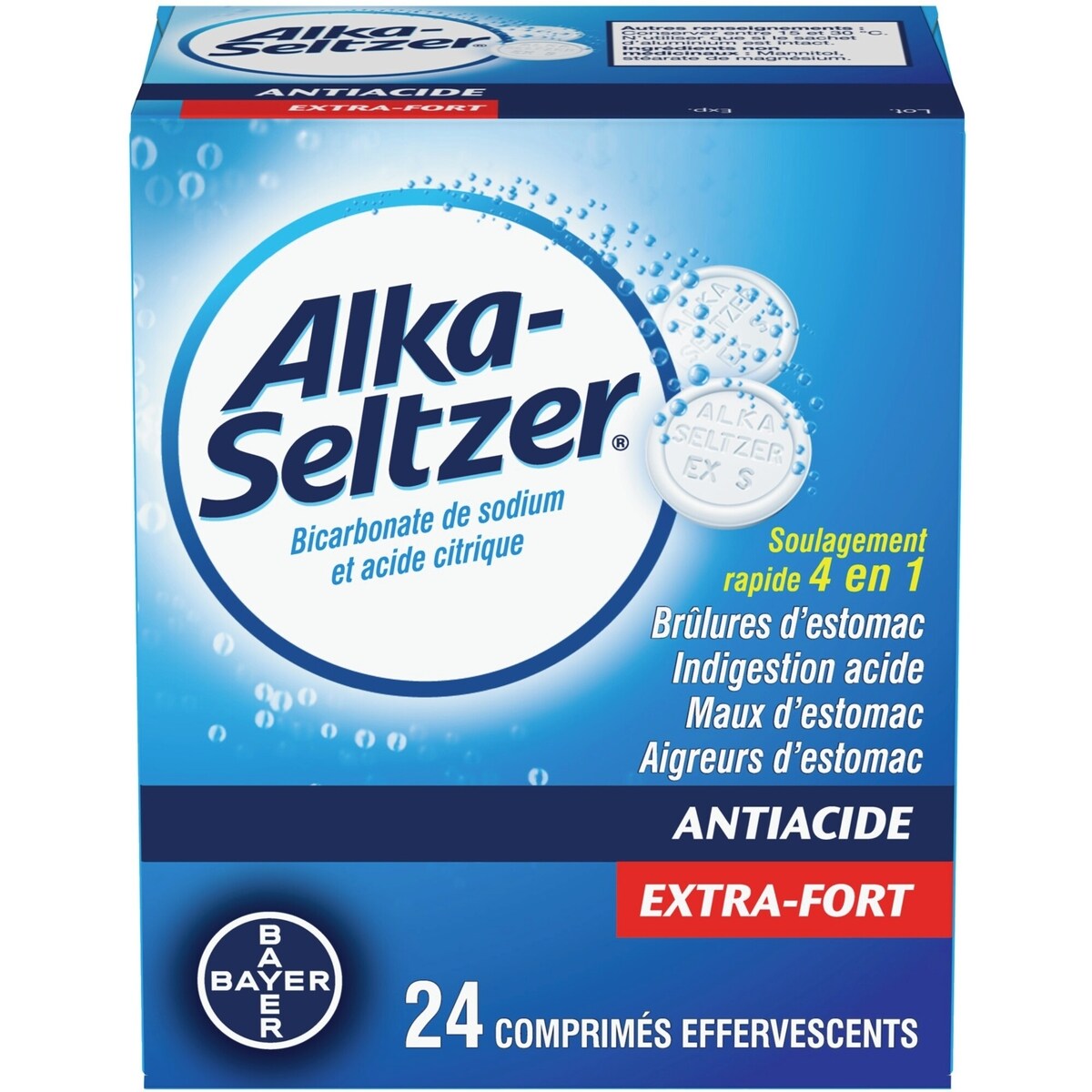 ALKA SELTZER EXTRA-FORT 24
