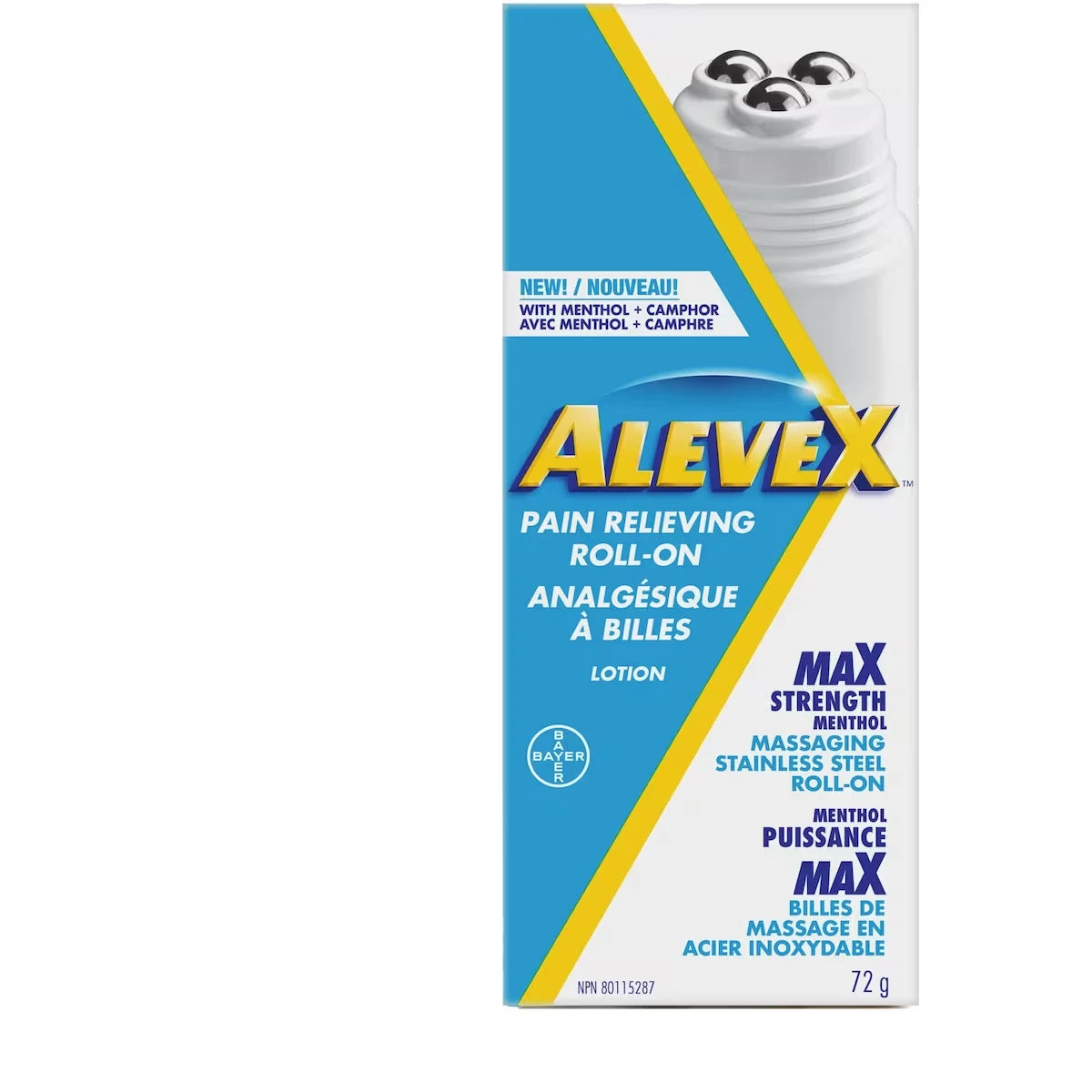 Lotion Anti-Douleur Topiquex - Pour Les Douleurs Musculaires Et Articulaires, Les Maux De Dos Et Le Soulagement Des Douleurs Arthritiques, Contient Du Menthol Rafra�Chissant De Force Maximale Avec Du Camphre, Avec Applicateur à Bille Massante