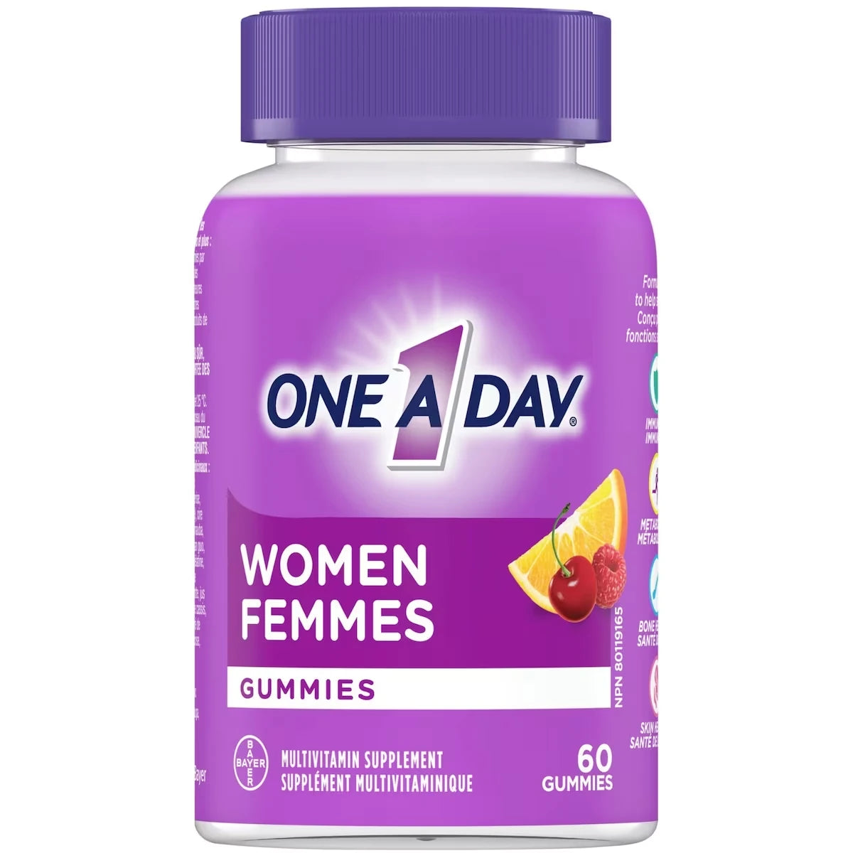 Gummies multivitamines One A Day pour femmes