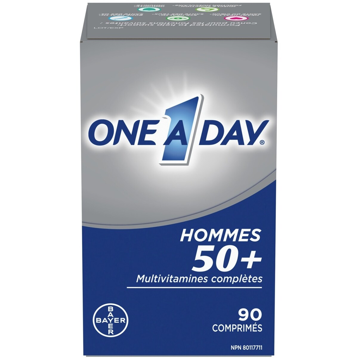 ONE A DAY HOMMES 50+90S