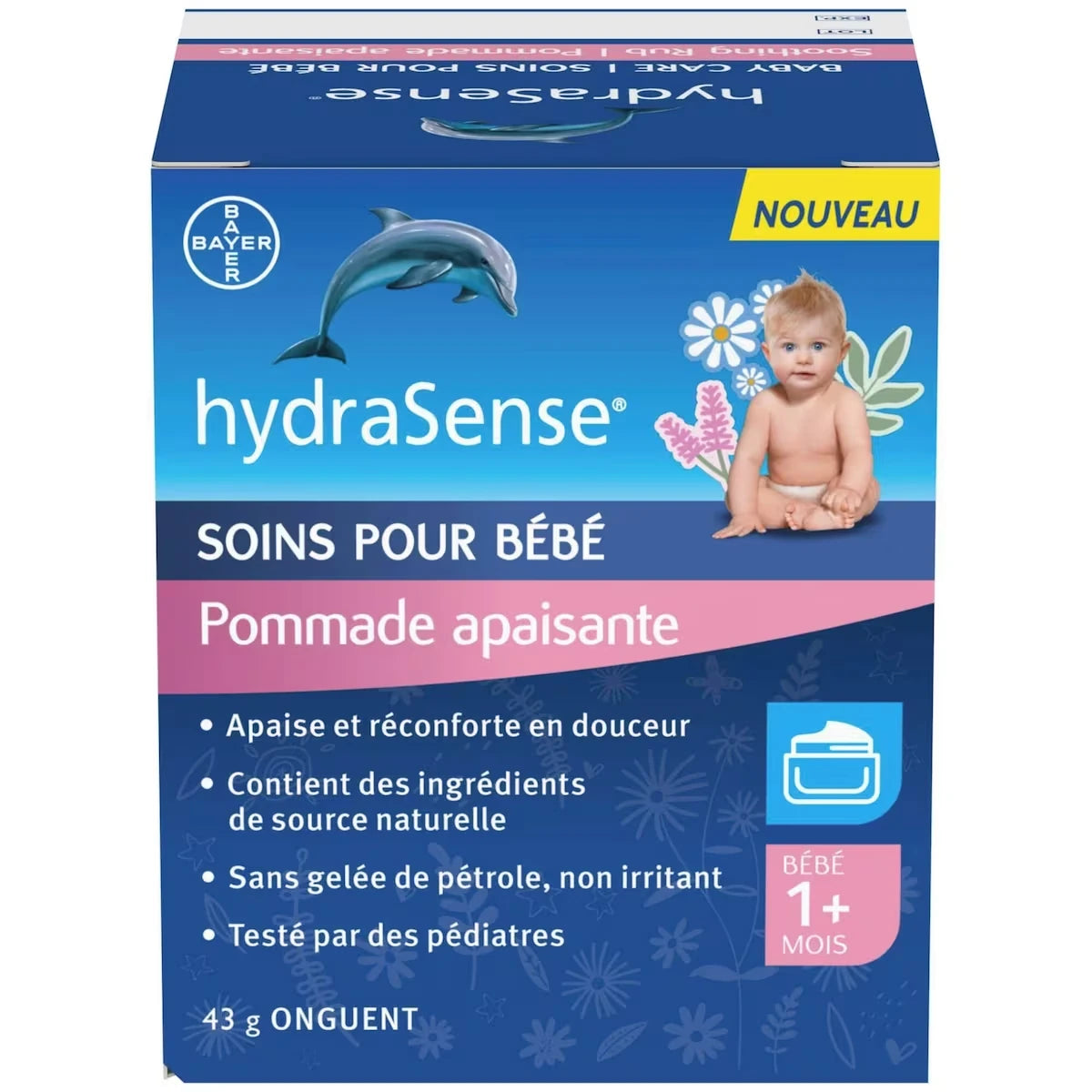 Pommade Apaisante Pour B�B� � Apaise Et R�Conforte En Douceur; Sans Gel�E De P�Trole; Non Irritant; Avec Ingr�Dients De Source Naturelle : Eucalyptus, Lavande Et Camomille; Test�E Par Des P�Diatres.