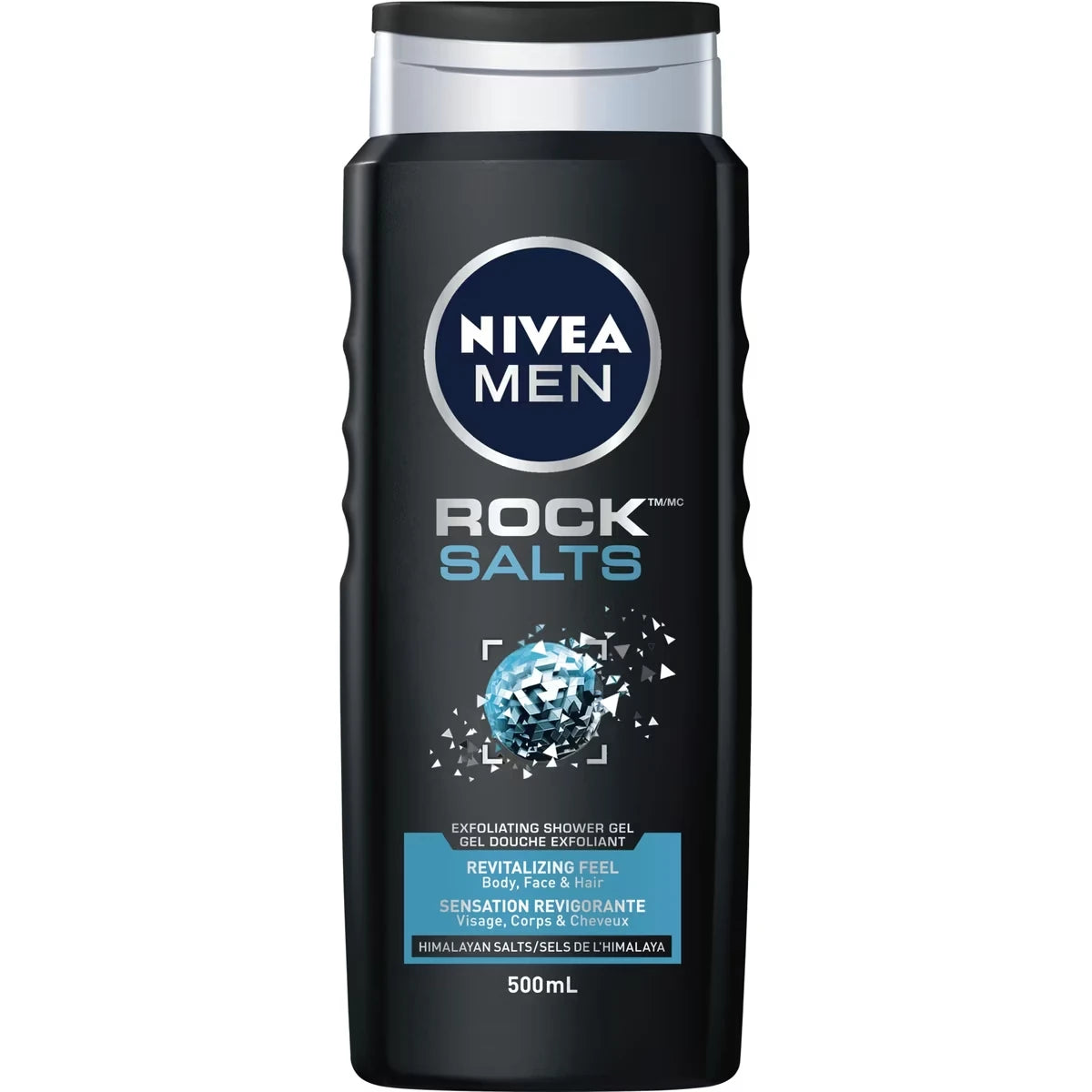 Gel Douche Exfoliant Men Rock Salts