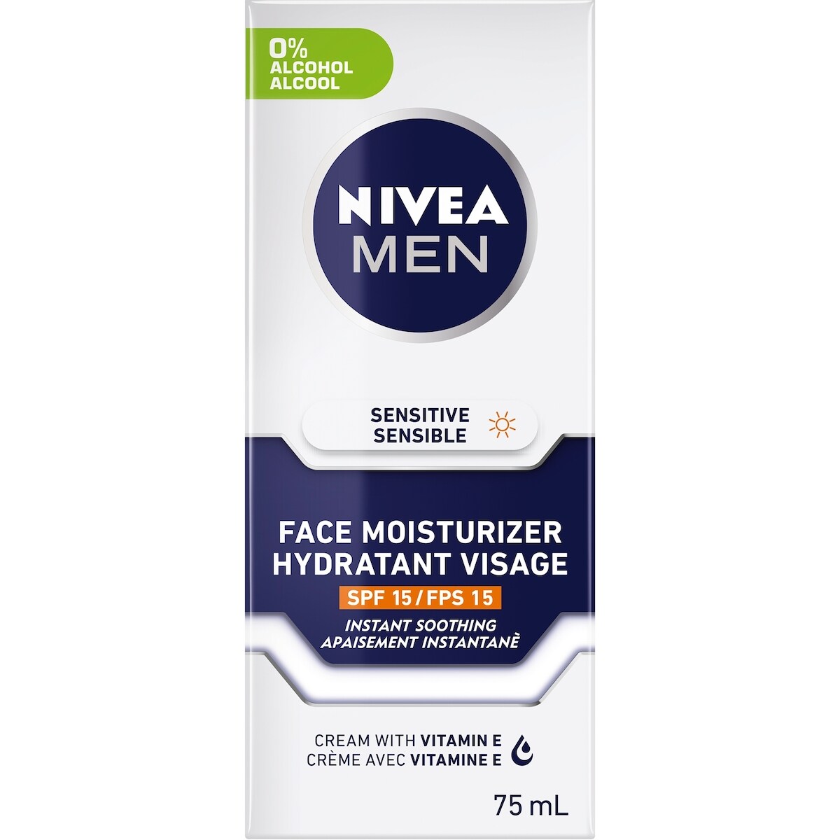 Cr�Me Hydratante Peau Sensible Fps 15 De Men
