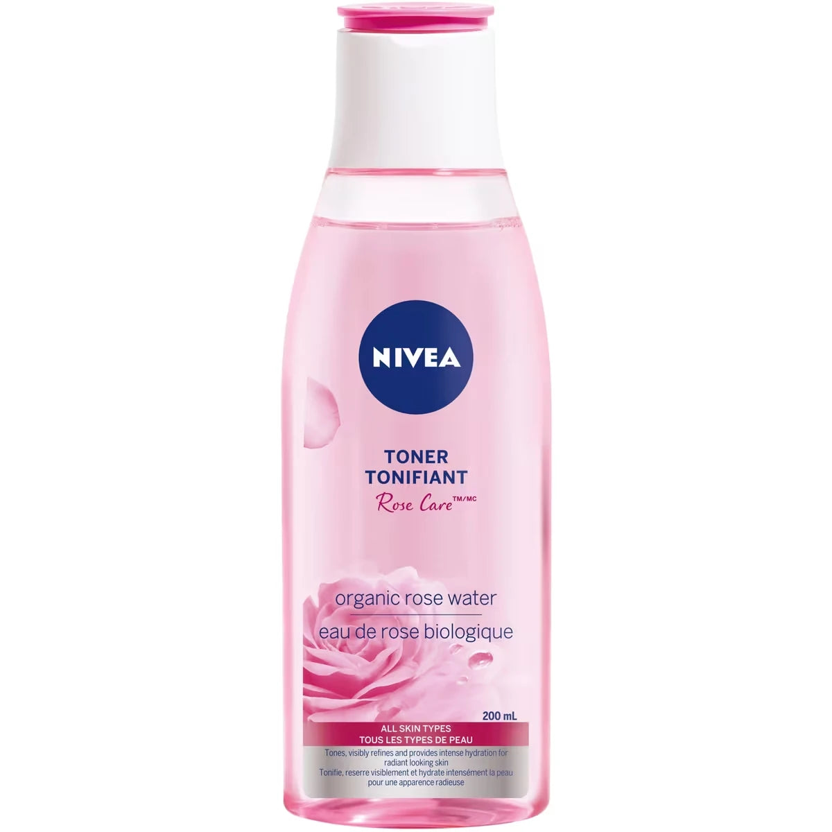 Rose Care Toner For All Skin Types | Facial Toner Without Skin-Drying Alcohol | Toner Is A Pore-Refining Toner That Visibly Refines Pores | 200Ml