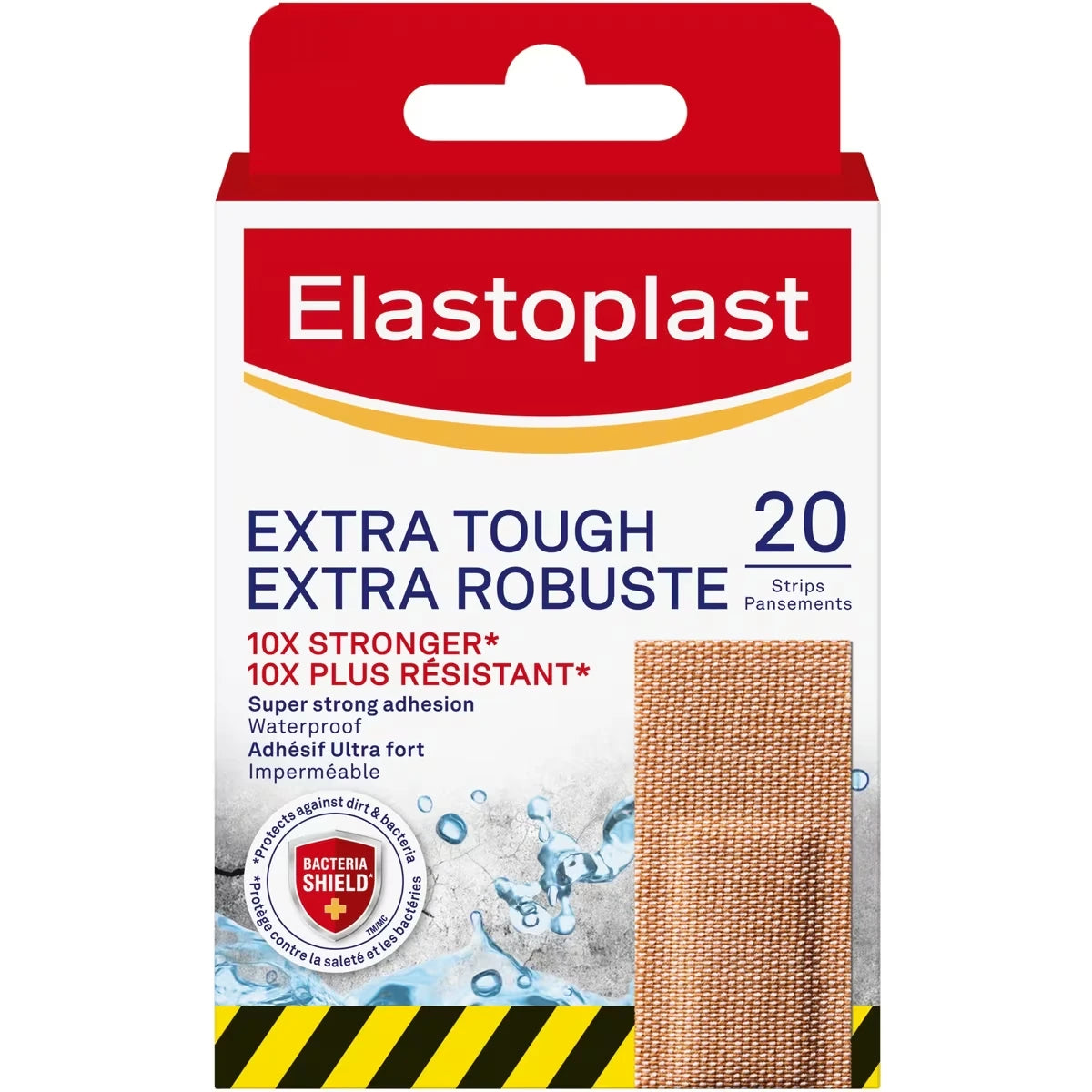 Pansements Extra Robuste Imperméables, Boîte De 20