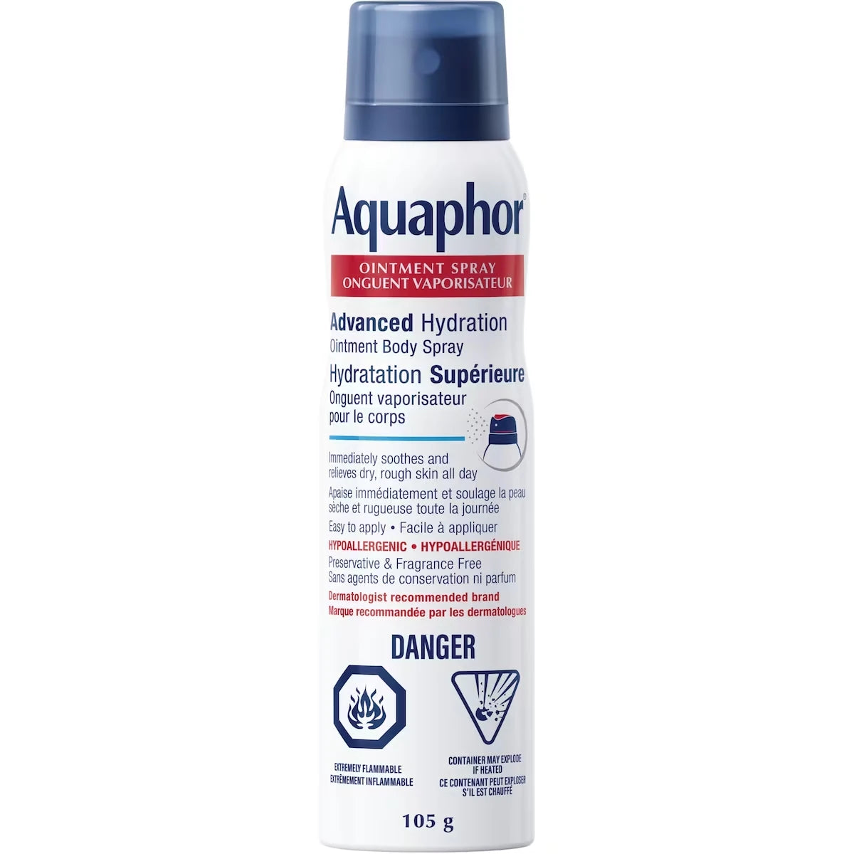 Healing Ointment Moisturizing Body Spray for Dry Skin | Healing Ointment Spray for Dry and Rough Skin | Moisturizing Body Spray for Hydrated Skin, Dermatologically Tested