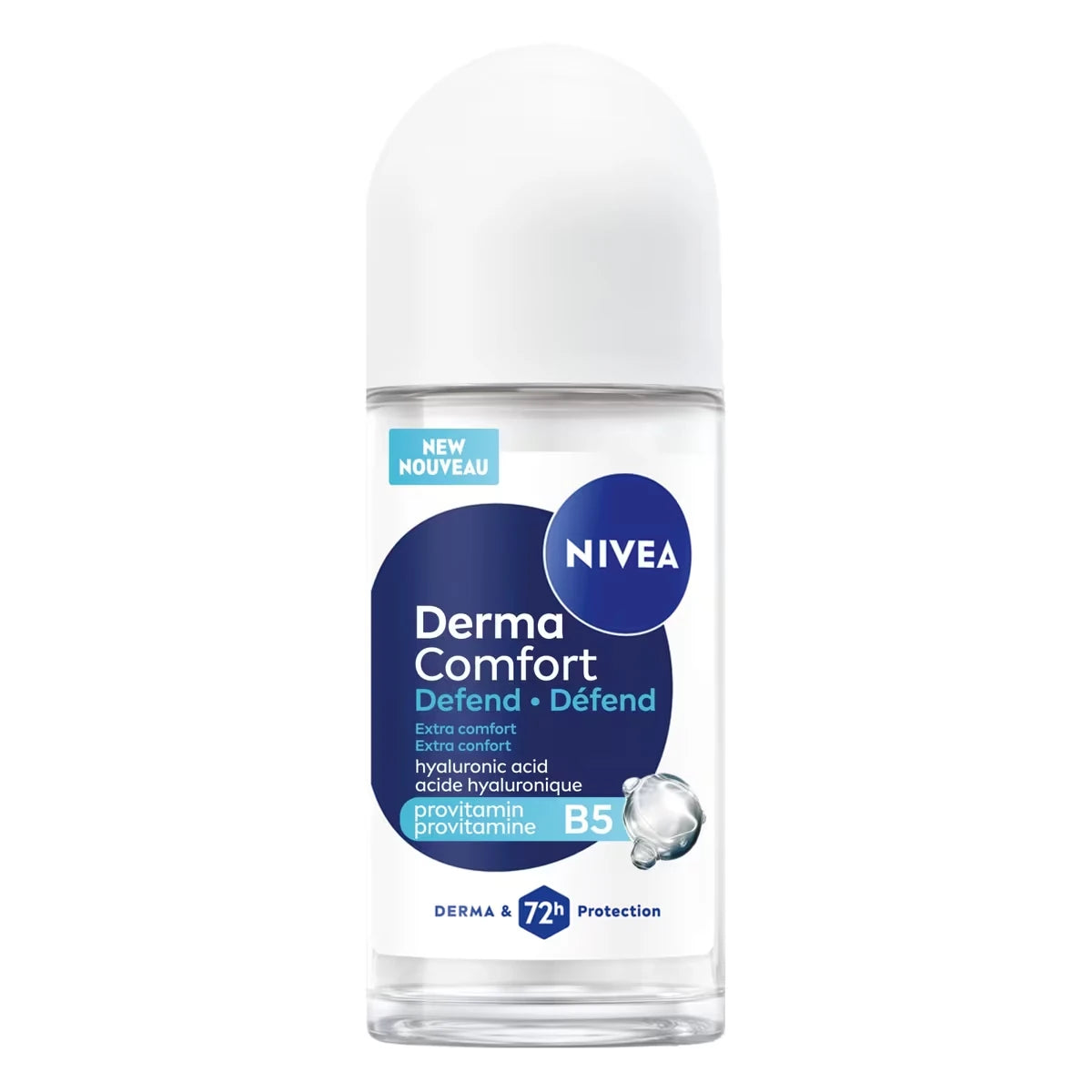 Derma Comfort Défend, antisudorifique en bille, protection 72 heures, 50 ml