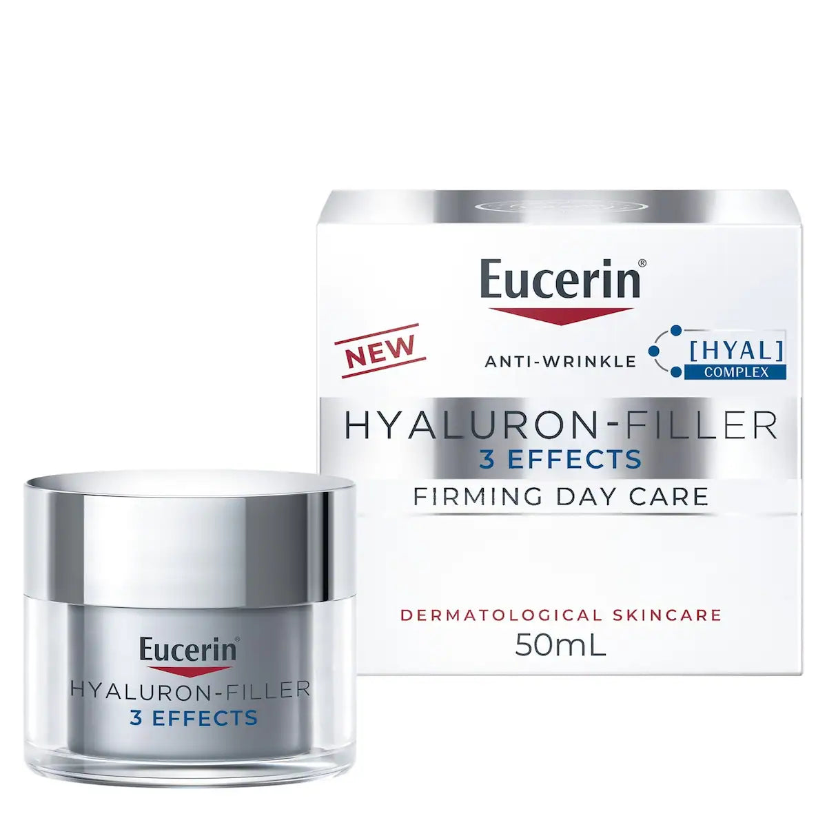 Anti Wrinkle Firming Day Care Hyaluronic Acid Face Cream, All Skin Types, 50mL