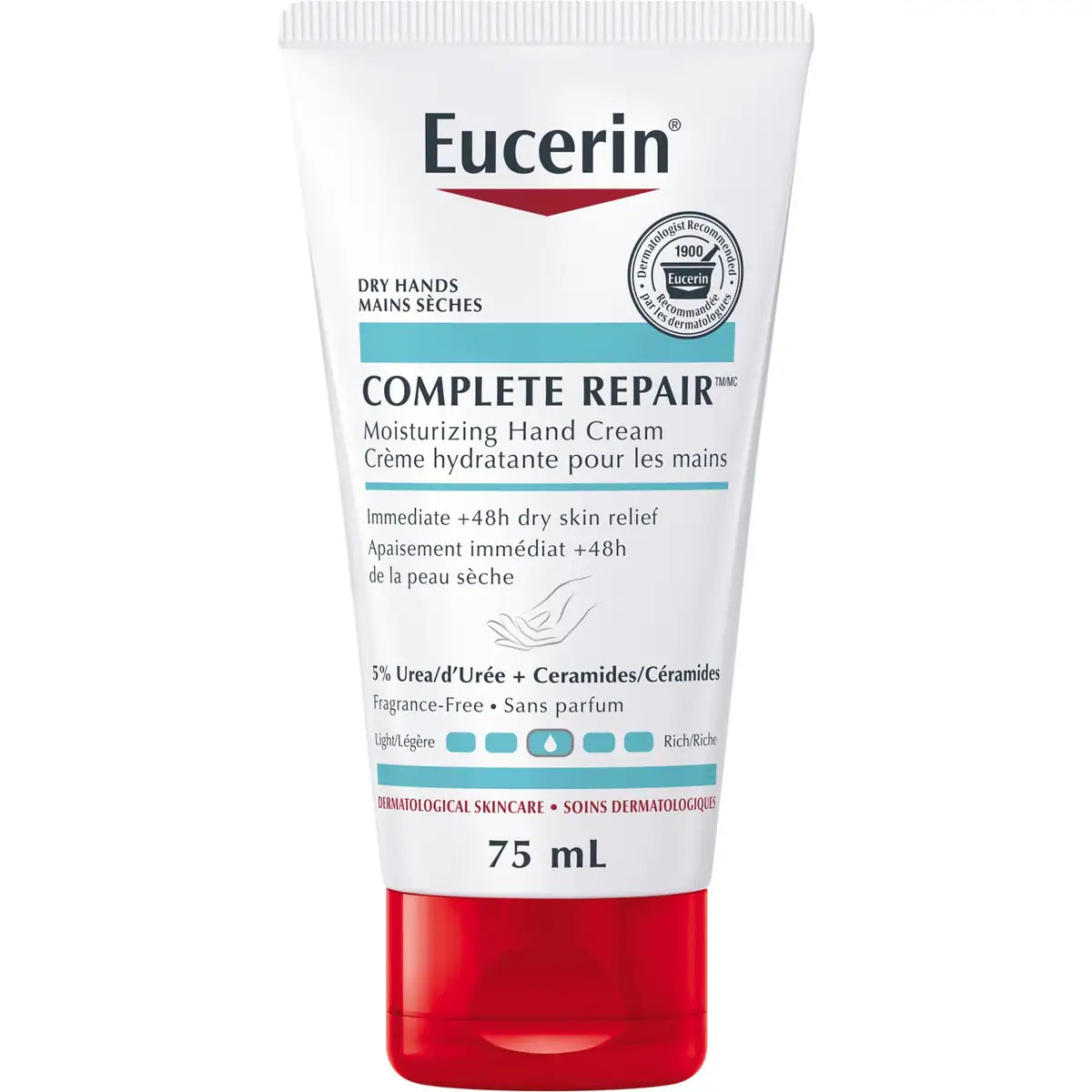 Crème hydratante quotidienne pour les mains Complete Repair pour peau sèche à très sèche