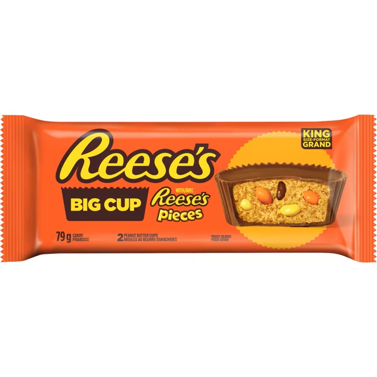Friandise avec reese's pieces format grand