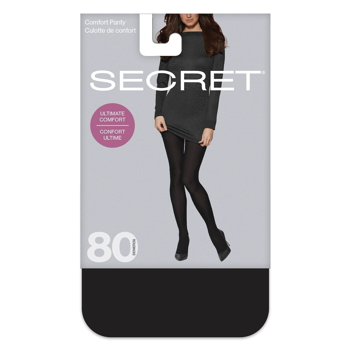 Collant culotte de confort,  super opaque - 80 Deniers