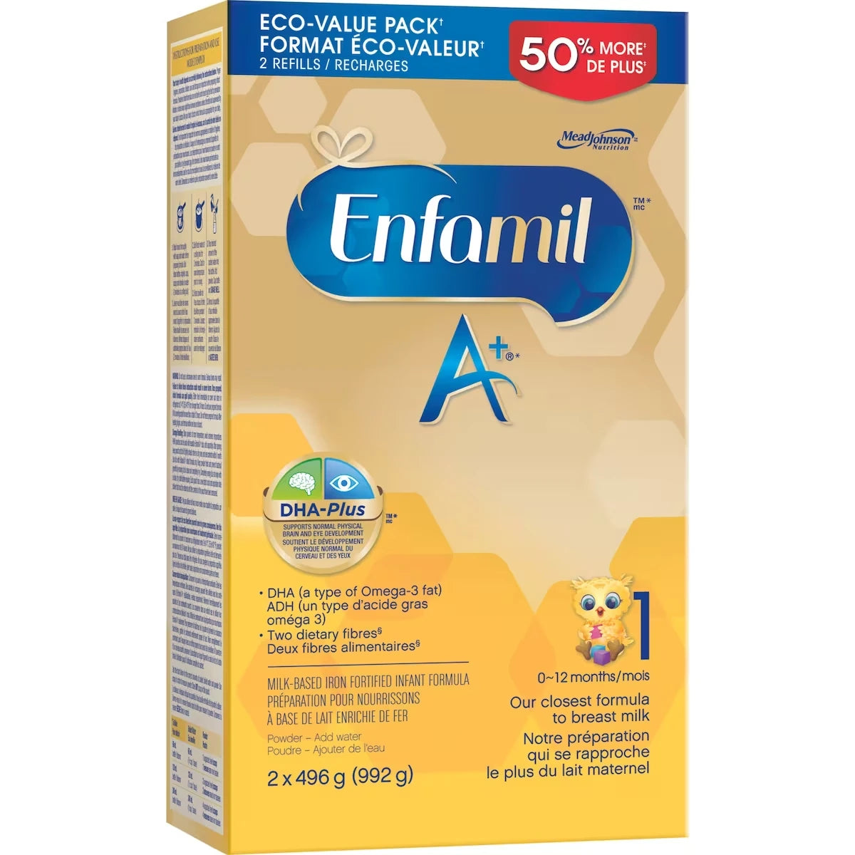 A+ Formule en poudre remplir, 992GR