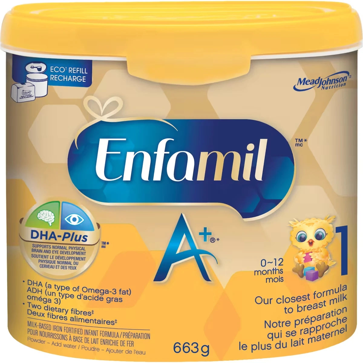 A+,  Formule en poudre, 663 GR
