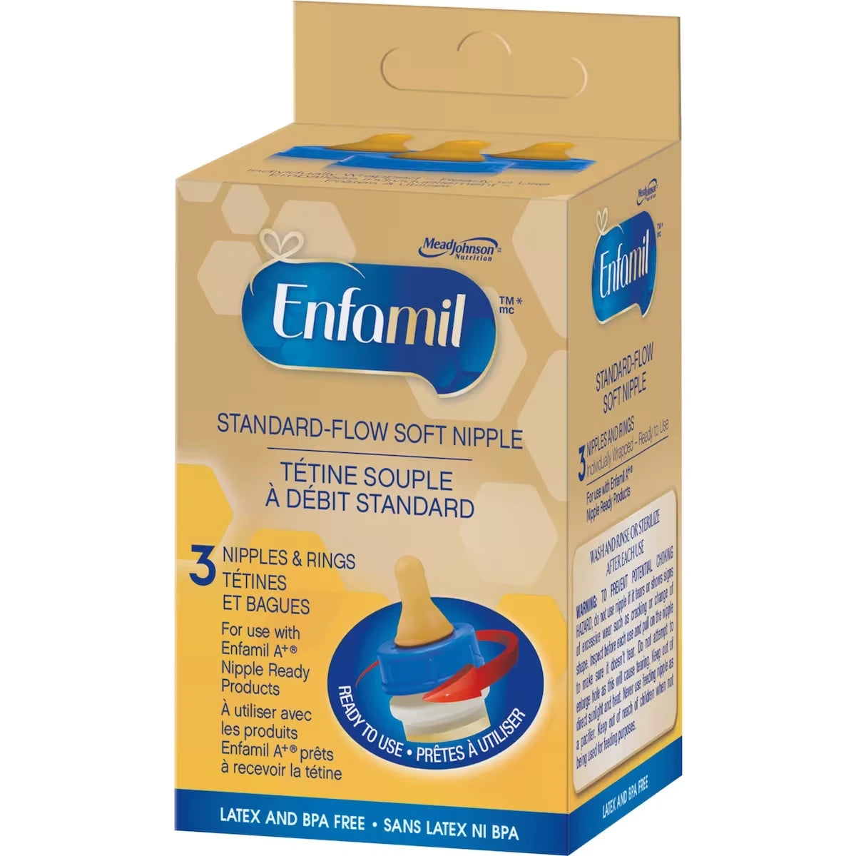 TÉTINE SOUPLE  À DÉBIT STANDARD