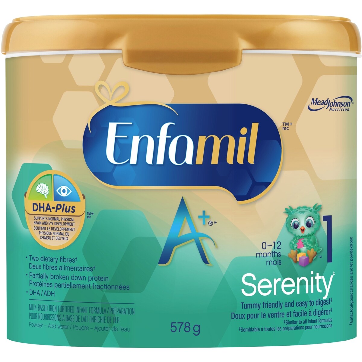 A+® Serenity, Préparations pour Nourrissons, Un produit conçu pour favoriser les selles molles 578g