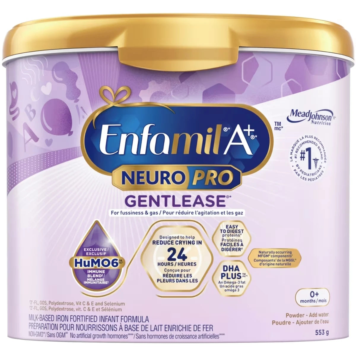Enfamil+® Formule pour bébé A+ NeuroPro Gentlease