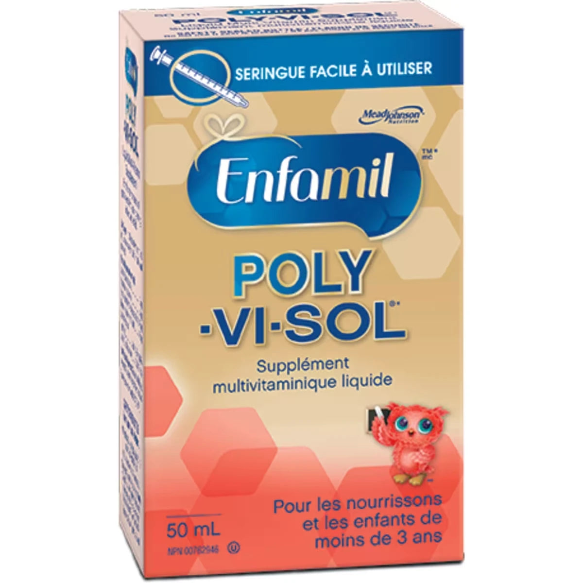 POLY-VI-SOL® Supplément multivitaminique liquide, 50mL