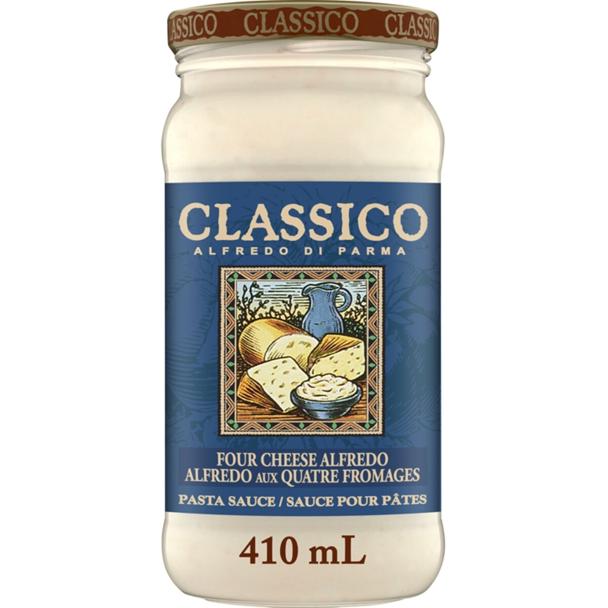Sauce Pour Pâtes Alfredo Aux Quatre Fromages Di Parma, Pot